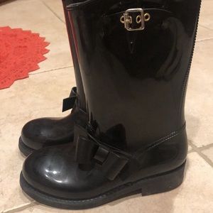 Red Valentino rain boots